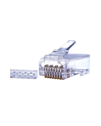 Коннекторы 8P8C UTP Cat.6 3U (RJ-45) (100шт) (10-0206). Разъем RJ-45. SUPRLAN в Вологде