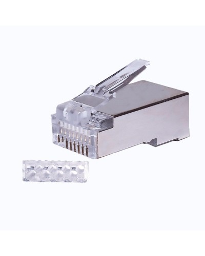 Коннекторы 8P8C FTP Cat.6 3U (RJ-45) (100шт) (10-0202). Разъем RJ-45. SUPRLAN в Вологде