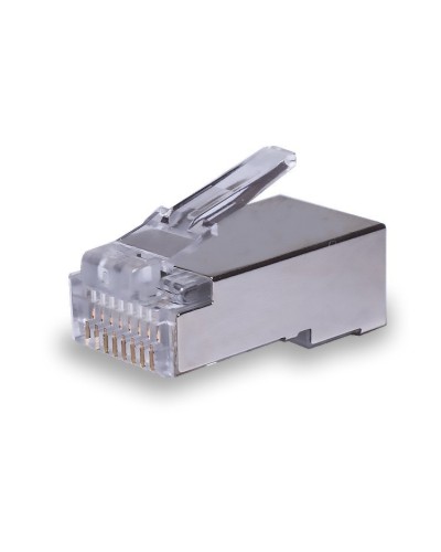 Коннекторы 8P8C FTP Cat.5e (RJ-45) (100шт) (10-0231). Разъем RJ-45. SUPRLAN в Вологде