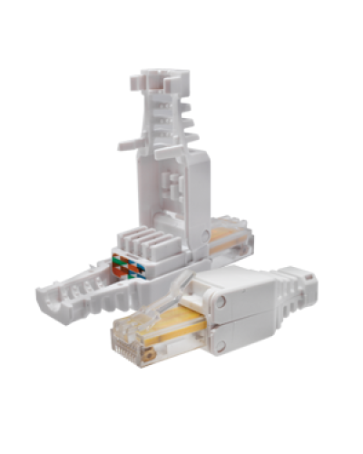Коннектор 8P8C U/UTP Cat.5e (RJ-45) безинструментальный (10-0218). Разъем RJ-45. SUPRLAN в Вологде