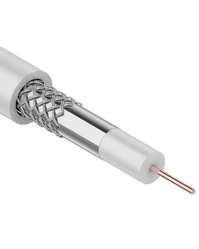 RG-6, CCS 1,02(18%) Al 48х0,12 In PVC. Кабель коаксиальный омедненный. SUPRLAN в Вологде