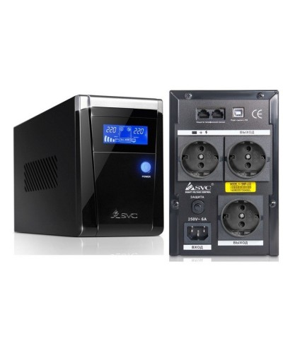 SVC V-1500-F-LCD. Источник бесперебойного питания. SVC в Вологде