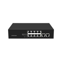 ST-NS008MB-MD. Коммутатор с питанием по PoE. Smartec