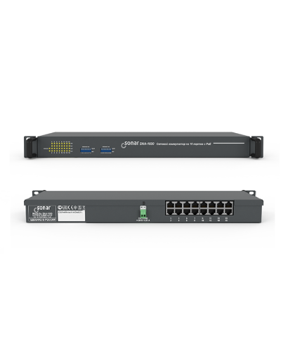 SNA-1600. Коммутатор на 16 портов. Sonar в Вологде
