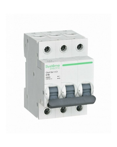 City9 Set 3P 16А 4.5kA С (C9F34316). Автоматический выключатель. Systeme Electric в Вологде