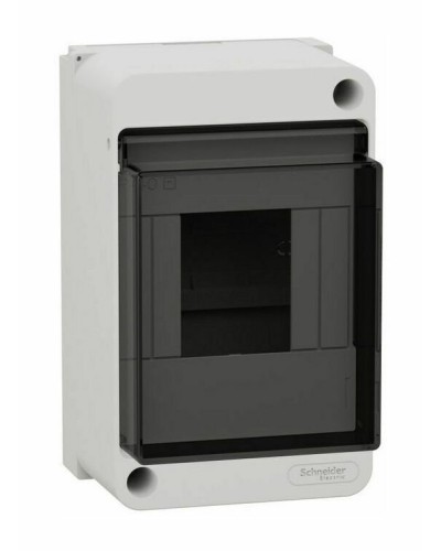 City9 Box 4 модуля навесной с прозрачной дверцей (EZ9EAB104). Щиток модульный. Systeme Electric в Вологде