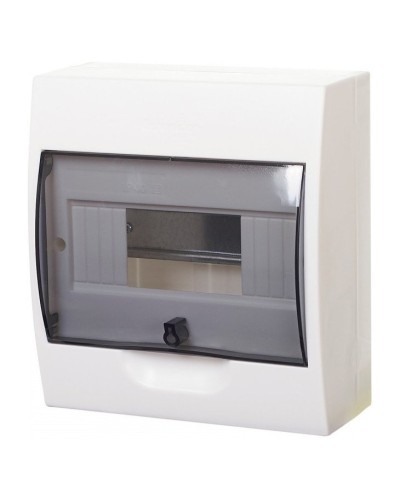 City9 Box 8 модулей навесной с прозрачной дверцей (EZ9E108S2SRU). Щиток модульный. Systeme Electric в Вологде