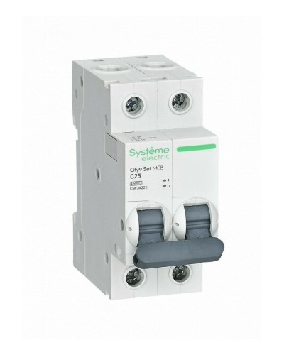City9 Set 2P 25А 4.5kA С (C9F34225). Автоматический выключатель. Systeme Electric в Вологде