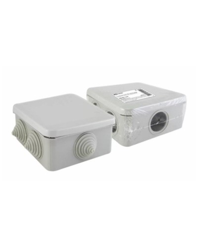 Коробка ОП 100х100х50мм, крышка, IP55, 6 вх. (SQ1401-1255). Распаячная коробка. TDM ЕLECTRIC в Вологде
