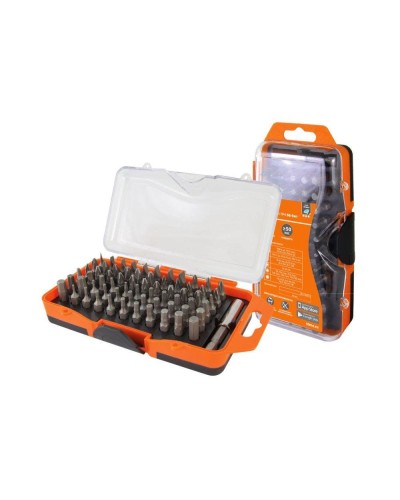 Набор бит №4, 66 бит: SL, PH, PZ, HEX, TORX, SQ,  удлинитель, сталь CR-V «Алмаз» TDM (SQ1019-0104): Набор бит в Вологде