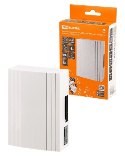 ЗПС-10/2-ЭМ, эл.мех - Ding-Dong, без кнопки, AC 230V (SQ1901-0046). Звонок проводной. TDM ЕLECTRIC в Вологде