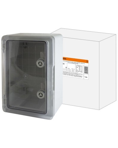 ЩМП-0-5, прозрачная крышка ABS, IP65, 500x400x240. Бокс пластиковый антивандальный. TDM ЕLECTRIC в Вологде