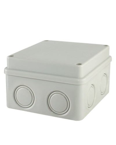 Коробка ОП 110х110х70мм, крышка на винтах, IP55, 8вх., без гермовводов (SQ1401-0814). Распаячная коробка. TDM ЕLECTRIC в Вологде
