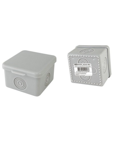 Коробка ОП 65х65х50мм, крышка, IP54, 4вх., без гермовводов (SQ1401-0821). Распаячная коробка. TDM ЕLECTRIC в Вологде