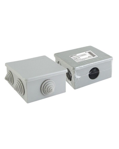 Распаячная коробка ОП 80х80х40мм, крышка, IP44, 6 вх. TDM (SQ1401-1235). Распаячная коробка ОП. TDM ЕLECTRIC в Вологде