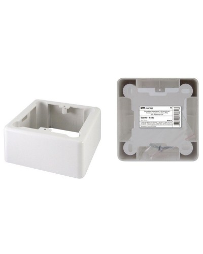 Коробка установочная ОП 85х85х42мм, 1-местная, подъемная, белая, IP20 TDM (SQ1401-0232). Коробка установочная ОП. TDM ЕLECTRIC в Вологде