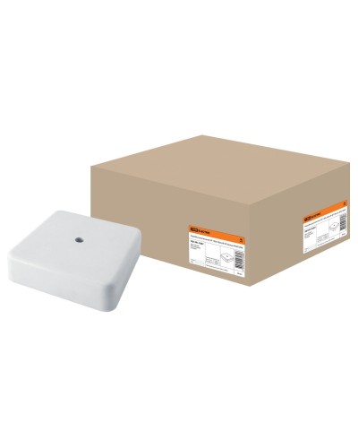 Коробка КР 100х100х29 ОП белая, IP40 (SQ1401-0207). Распаячная коробка. TDM ЕLECTRIC в Вологде