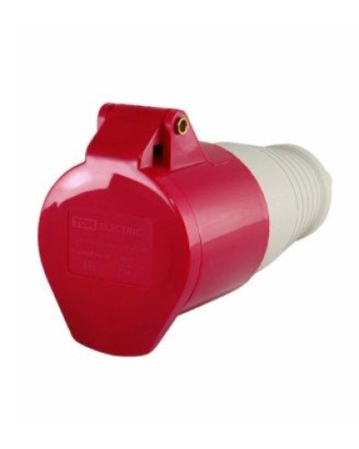 Розетка 214 переносная 3Р+РЕ 16А 380В IP44 (SQ0603-0011). Розетка. TDM ЕLECTRIC в Вологде