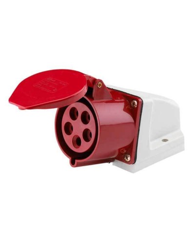 Розетка 125 стационарная 3Р+РЕ+N 32А 380В IP44 (SQ0602-0006). Розетка. TDM ЕLECTRIC в Вологде
