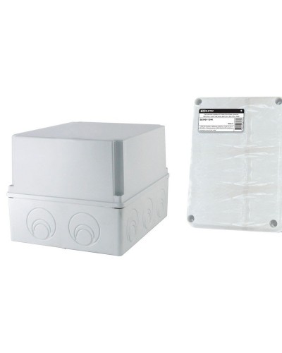 Коробка ОП 240х195х165мм, крышка, IP44, кабельные вводы d28-3шт, d37-2шт (SQ1401-1273). Распаячная коробка. TDM ЕLECTRIC в Вологде
