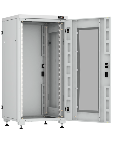 TFI-246080-PMMM-R-GY. Шкаф телекоммуникационный 19 напольный 24U. TLK в Вологде