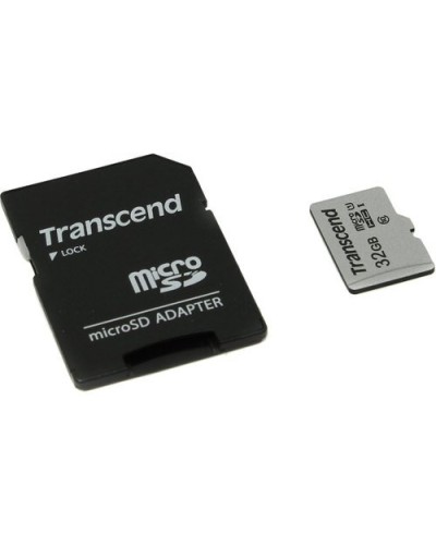 TS32GUSD300S-A. Карта памяти microSDXC, 32 ГБ, Class 10. TRANSCEND в Вологде