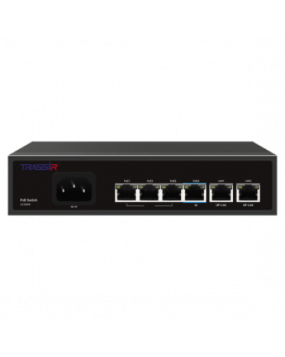 TR-NS1206-65-4PoE. Коммутатор с PoE. Trassir в Вологде