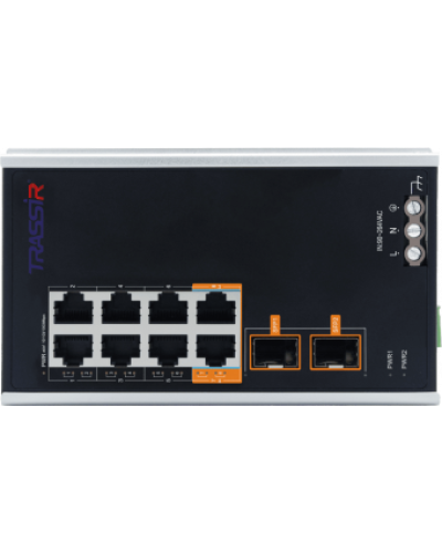 TR-NS15102S-130-8POE. Коммутатор с PoE. Trassir в Вологде