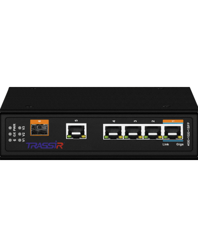 TR-NS15061S-150-4POE. Коммутатор с PoE. Trassir в Вологде