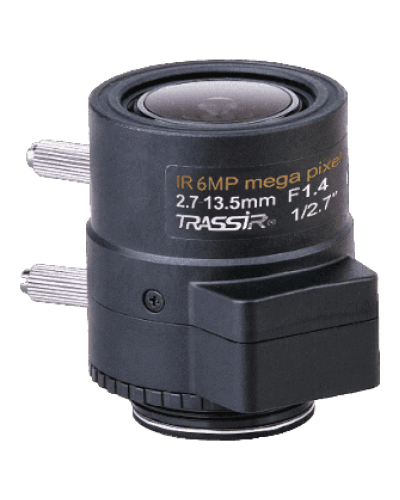 TR-L6M2.7D2.7-13.5IR. Объектив мегапиксельный с автоматической диафрагмой (АРД). Trassir в Вологде