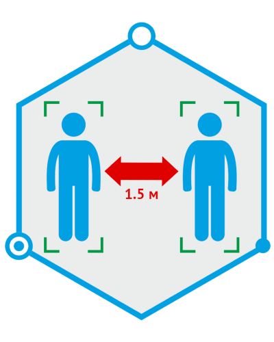 TRASSIR Social Distance Detector. Программное обеспечение для IP систем видеонаблюдения. Trassir в Вологде