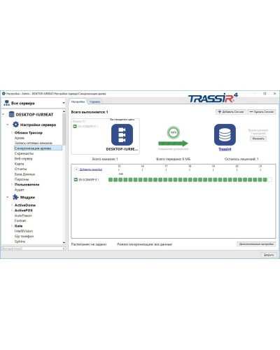 TRASSIR NetSync. Программное обеспечение для IP систем видеонаблюдения. Trassir в Вологде