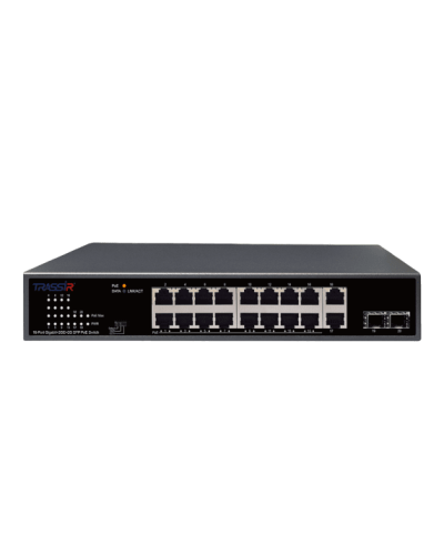 TR-NS14202S-185-16POE. Коммутатор с PoE. Trassir в Вологде