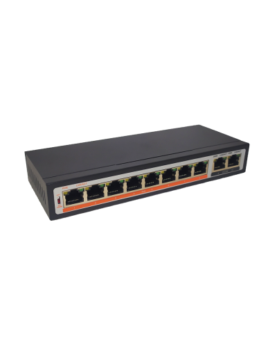TI-208P. Коммутатор с питанием по PoE. True-IP в Вологде