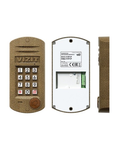 БВД-315FCP. Блок вызова домофона. VIZIT в Вологде