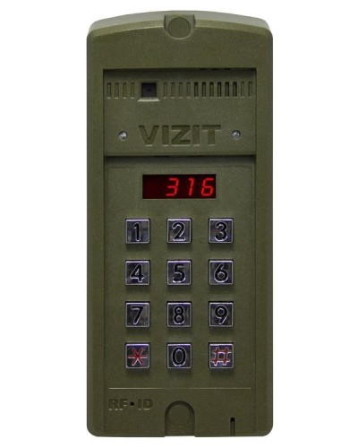 БВД-316F. Вызывная панель аудиодомофона. VIZIT в Вологде