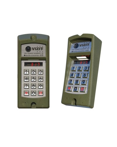 БВД-317RCBW. Блок вызова домофона. VIZIT в Вологде