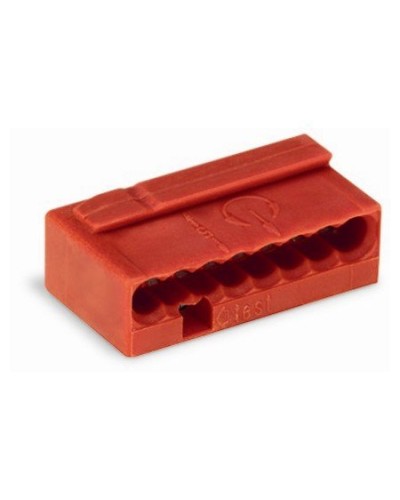 WAGO 243-808 Клемма MICRO 8-проводная красная. Клемма для распределительных коробок. WAGO в Вологде