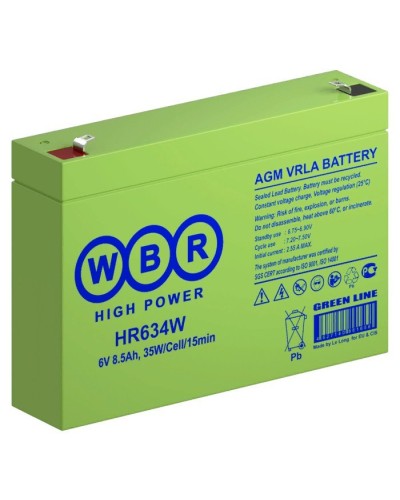 WBR HR634W. Аккумулятор герметичный свинцово-кислотный. WBR в Вологде