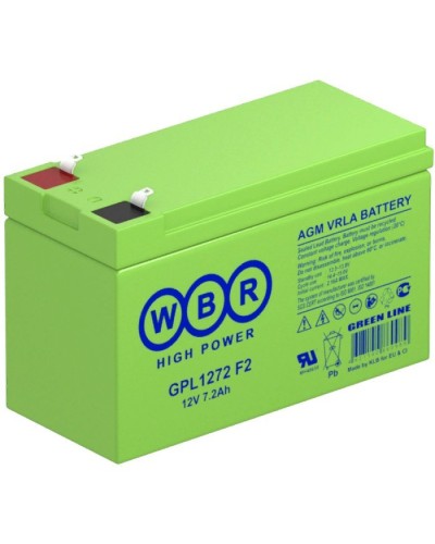 WBR GPL1272 F2. Аккумулятор герметичный свинцово-кислотный. WBR в Вологде