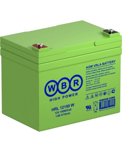 WBR HRL12150W. Аккумулятор герметичный свинцово-кислотный. WBR в Вологде