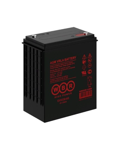 WBR EVX330-6G. Аккумулятор герметичный свинцово-кислотный. WBR в Вологде