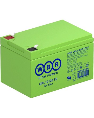 WBR GPL12120 F2. Аккумулятор герметичный свинцово-кислотный. WBR в Вологде