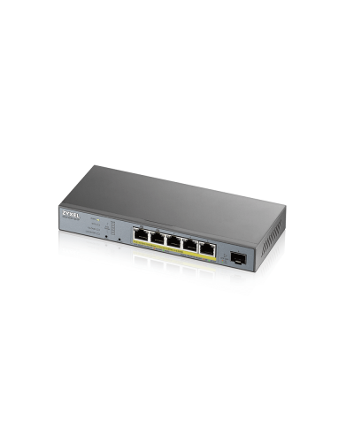 GS1350-6HP-EU0101F. L2 коммутатор PoE+ для IP-видеокамер. ZYXEL в Вологде