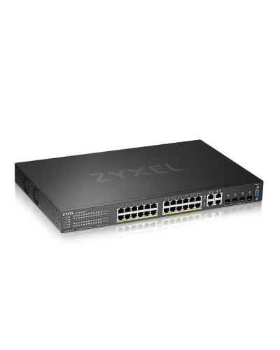 GS2220-28HP-EU0101F. Гибридный L2 коммутатор PoE+. ZYXEL в Вологде