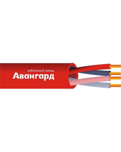 КПКВнг(А)-FRLS 2х2х0,5 (Авангард). Кабель для систем ОПС и СОУЭ огнестойкий, с низким дымо и газовыделением. Авангард в Вологде