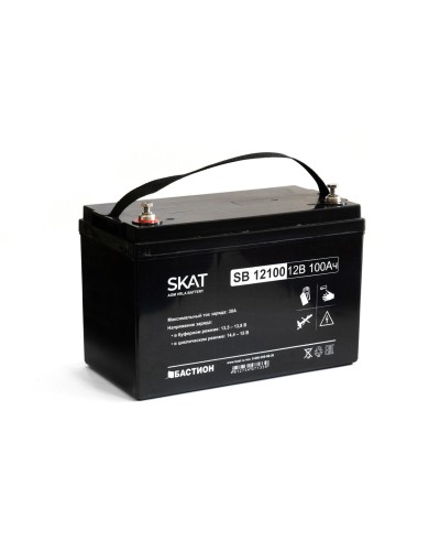 SKAT SB 12100 (2542). Аккумулятор герметичный свинцово-кислотный. Бастион в Вологде