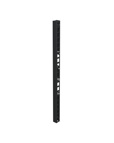 Организатор вертикальный с крышкой 47U, 90мм, для IT-CQE черный (R5VRPC4790B). Организатор вертикальный с крышкой. ДКС в Вологде