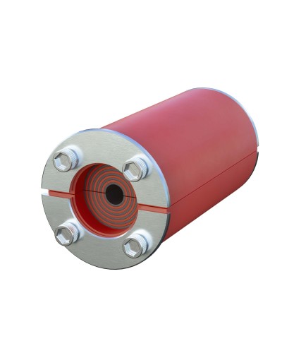 Проходка круглая, нержавеющая, D31х40 мм для кабелей D4-17 мм (DXF3112): Проходка круглая, нержавеющая в Вологде