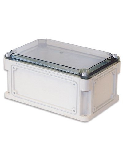 Корпус RAM box 300х150х146, высота крышки 21 мм, IP67 (531211). Корпус с фланцами и прозрачной крышкой, без монтажной платы. ДКС в Вологде